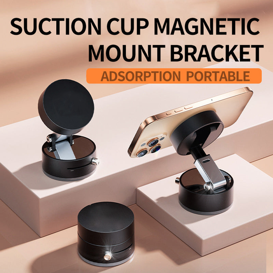 🔥Compre 2 y obtenga 1 gratis🔥 Ventosa de vacío plegable multifuncional Soporte magnético de doble cara para teléfono móvil