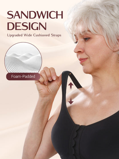 ShellEase™Bra Comfort Front Closure Bra