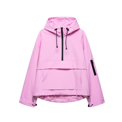 Causal Softshell Jacket With Hood