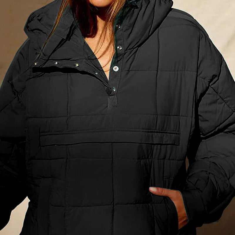 Women's Winter Warm Loose Hoodie Coat