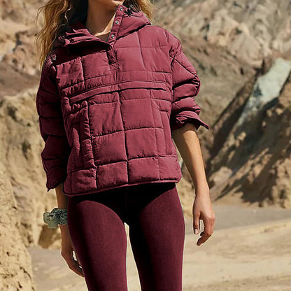 Women's Winter Warm Loose Hoodie Coat
