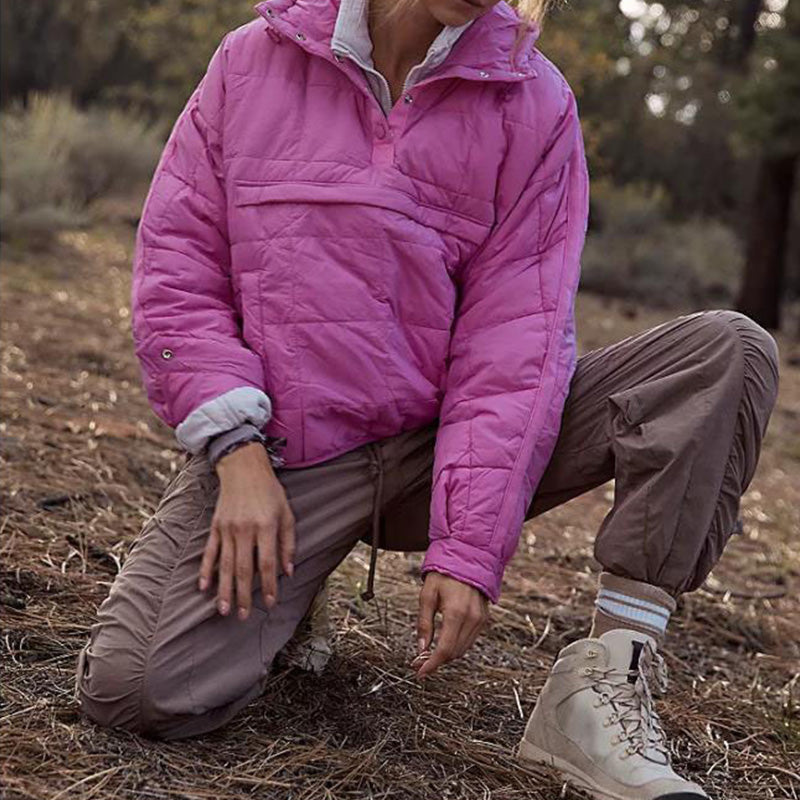 Women's Winter Warm Loose Hoodie Coat