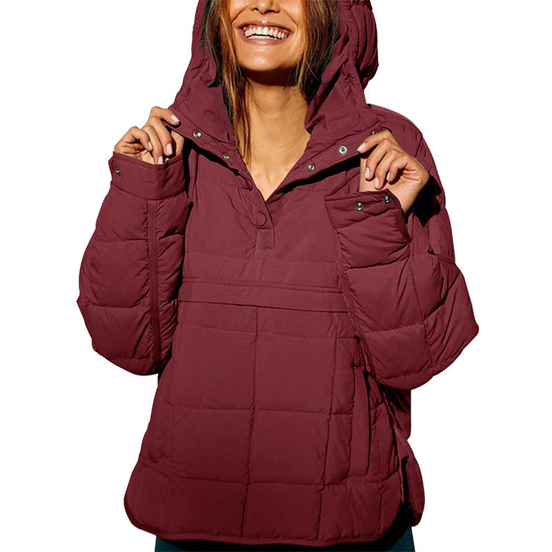 Women's Winter Warm Loose Hoodie Coat