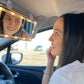 Car LED Makeup Mirror