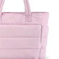 Bolso tote ligero rosa dulce para mujer