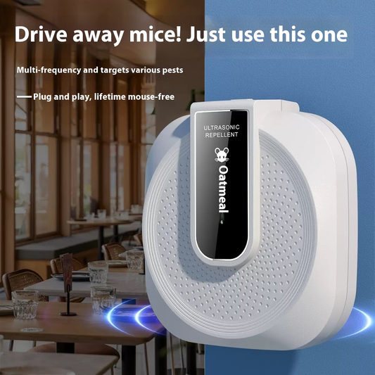 🔥Nuevo en 2026: ¡por tiempo limitado compre 2 y obtenga 1 gratis!🔥 El repelente ultrasónico contra barcos y ratas es potente: tecnología inteligente de 360°.