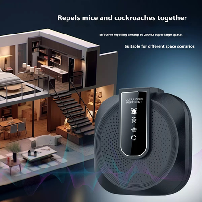 🔥Nuevo en 2026: ¡por tiempo limitado compre 2 y obtenga 1 gratis!🔥 El repelente ultrasónico contra barcos y ratas es potente: tecnología inteligente de 360°.