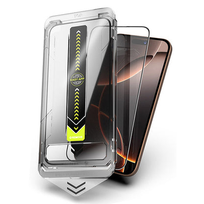 Kit protector de pantalla de vidrio templado con función de eliminación de polvo