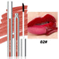 Lápiz delineador de labios mate, sin manchas y removible