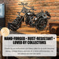 Modelo de motocicleta de hierro artesanales