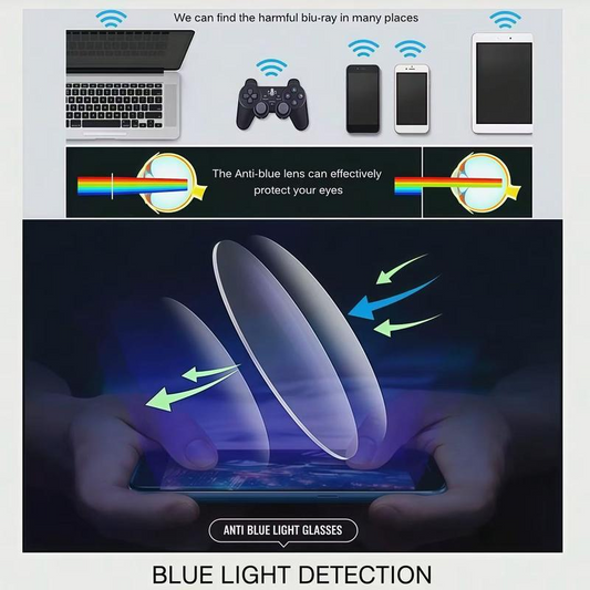 Gafas de lectura con filtro de luz azul